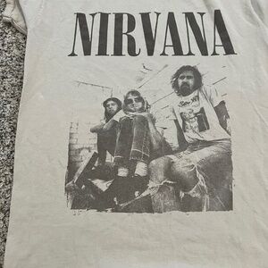 NERVANA shirt sz small women's TILLYS